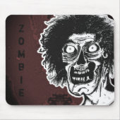 ZOMBIE - Schwarz/Weiß Ver.2 Mousepad (Vorne)