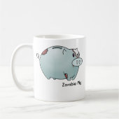 Zombie-Schwein Kaffeetasse (Links)