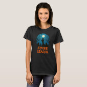 Zombie Season Moonlit Graveyard  Scary Kids Boys A T-Shirt (Vorne ganz)