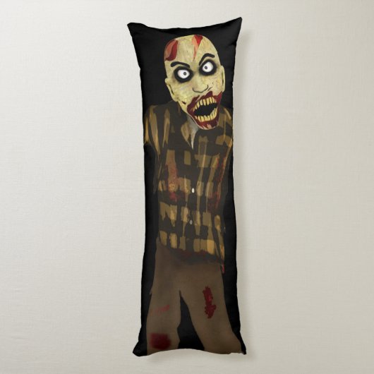 Zombie Seitenschläferkissen (Rückseite (Vertikal))