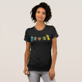Zombie Sesame Street Characters T-Shirt (Vorne ganz)