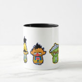Zombie Sesame Street Characters Tasse (Zentrum)