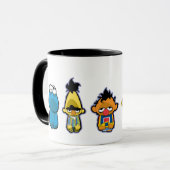 Zombie Sesame Street Characters Tasse (Vorderseite Links)