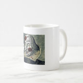 Zombie Shakespeare Kaffeetasse (VorderseiteRechts)