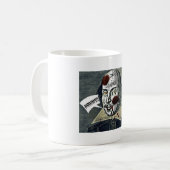 Zombie Shakespeare Kaffeetasse (Vorderseite Links)