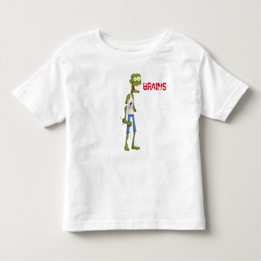 Zombie-Shirt Kleinkind T-shirt (Vorderseite)