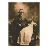 Zombie Siblings Fotodruck (Vorne)