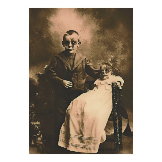 Zombie Siblings Fotodruck (Vorne)