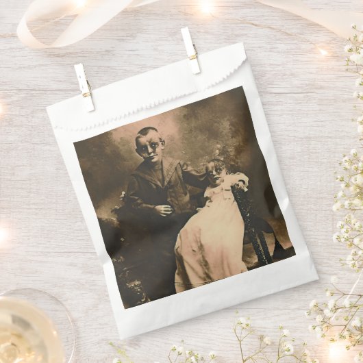 Zombie Siblings Geschenktütchen (Ausgeschnitten)