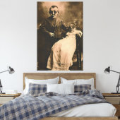Zombie Siblings Leinwanddruck (Insitu (Schlafzimmer))