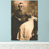 Zombie Siblings Leinwanddruck (Insitu (Holzboden))