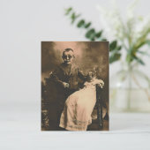 Zombie Siblings Postkarte (Stehend Vorderseite)