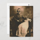 Zombie Siblings Postkarte (Vorne/Hinten)