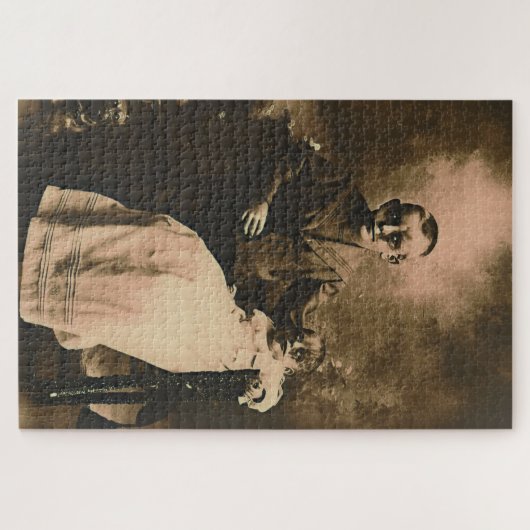 Zombie Siblings Puzzle (Horizontal)