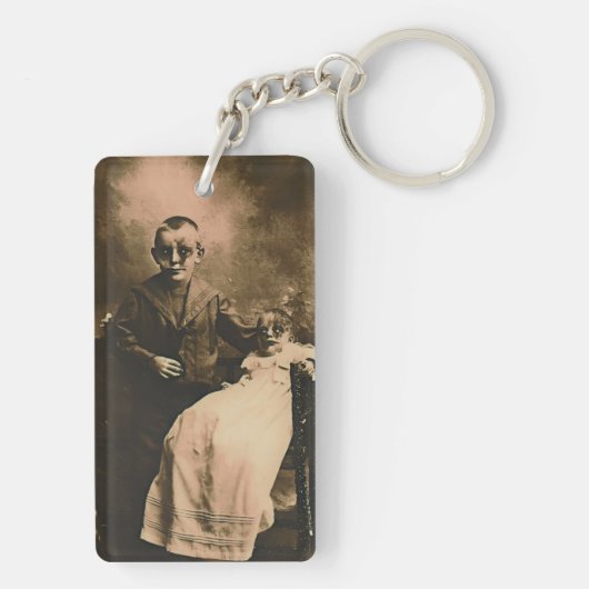 Zombie Siblings Schlüsselanhänger (Rückseite)