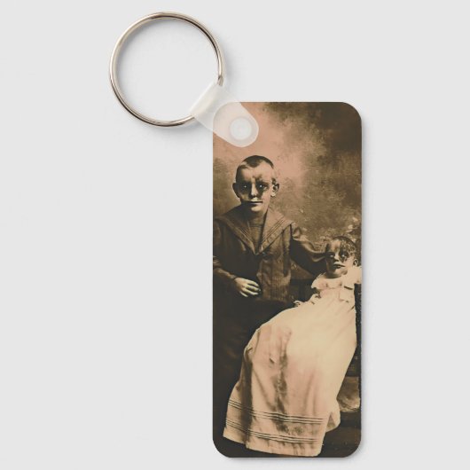 Zombie Siblings Schlüsselanhänger (Vorderseite)