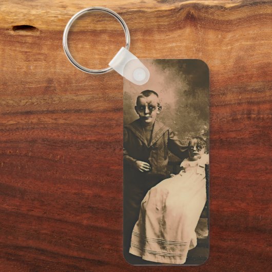 Zombie Siblings Schlüsselanhänger (Vorderseite)