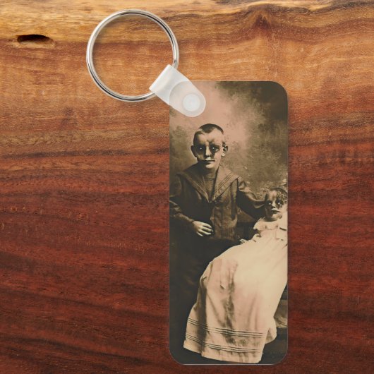 Zombie Siblings Schlüsselanhänger (Vorderseite)