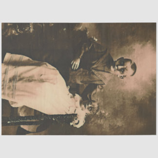 Zombie Siblings Seidenpapier