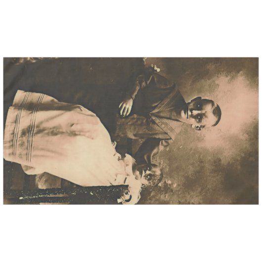 Zombie Siblings Tischdecke (Vorderseite (Horizontal))