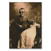 Zombie Siblings Tischnummer (Vorderseite)