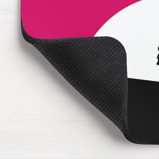 Zombie Silhouette mit Vollmond Personalisiert Mousepad (Ecke)