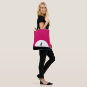 Zombie Silhouette mit Vollmond Personalisiert Tasche (Am Model)