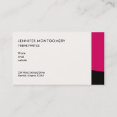 Zombie-Silhouette mit Vollmond Visitenkarte (Rückseite)