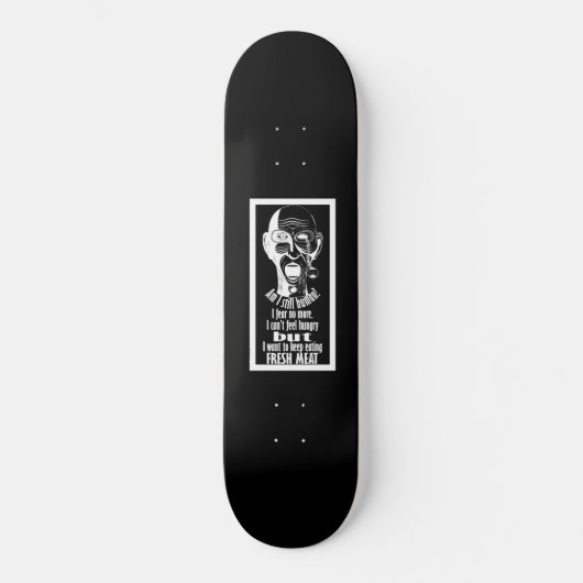 Zombie Skateboard (Vorderseite)