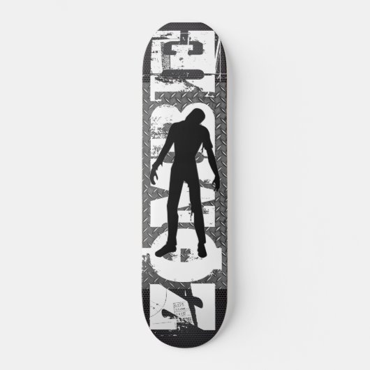 Zombie Skateboard Deck (Vorderseite)