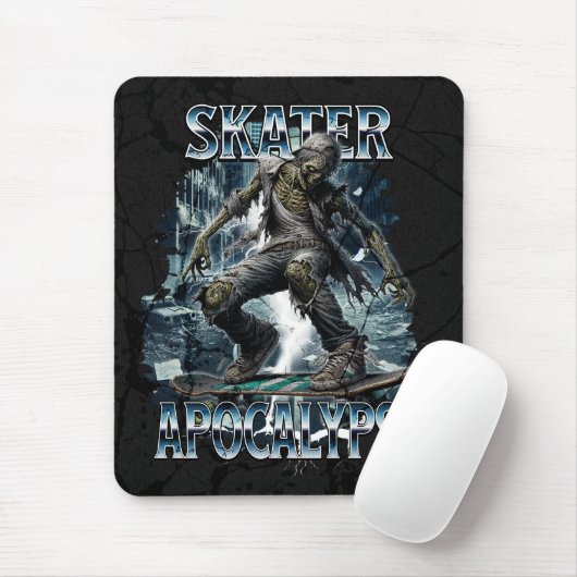 ZOMBIE-SKATER-APOKALYPSE MOUSEPAD (Mit Mouse)