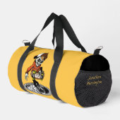 Zombie Skater individuelle Name Duffle Bag (Rechte Ecke)