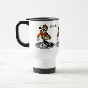 Zombie Skater individuelle Name Tasse