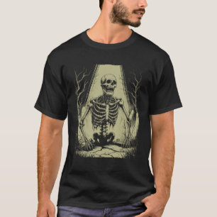 Zombie Skelett Untote Horror Grab Goth Alt Alterna T-Shirt