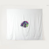 Zombie Skull Apokalypse Wandteppich (Vorderseite (Horizontal))