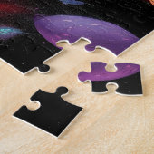 Zombie Skull Creature Sci-fi-Horror Art Puzzle (Seite)