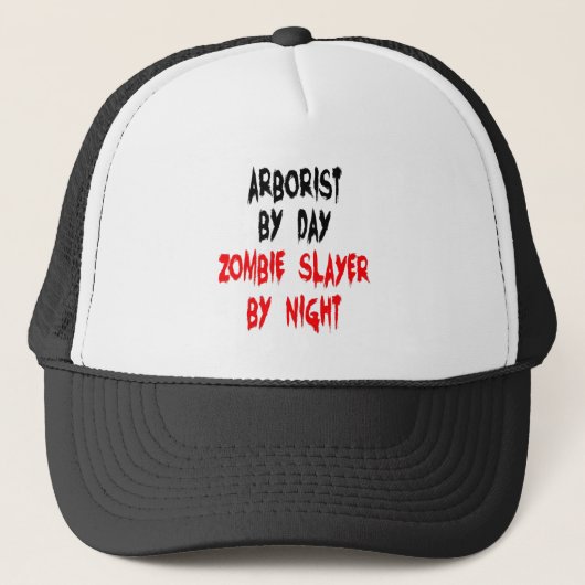 Zombie Slayer Arborist Truckerkappe (Vorderseite)