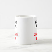 Zombie Slayer Archäologie Professor Kaffeetasse (Mittel)