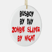 Zombie Slayer Busboy Keramikornament (Rechts)