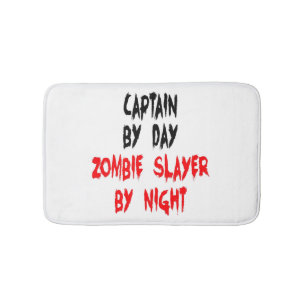Zombie Slayer Captain Badematte