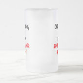 Zombie Slayer Cheerleading Mama Mattglas Bierglas (Mittel)