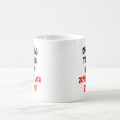 Zombie Slayer Dental Labrador Techniker Kaffeetasse (Mittel)