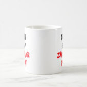 Zombie Slayer Drummer Kaffeetasse (Mittel)