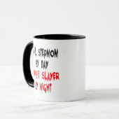 Zombie Slayer Evil StepMom Tasse (Vorderseite Links)