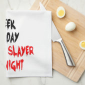 Zombie Slayer Geek Handtuch (Viertel Falte)