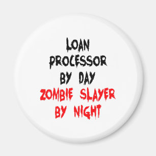 Zombie Slayer-Kreditprozessor Magnet