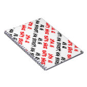 Zombie Slayer Lacrosse Mama Notizblock (Rechte Seite)