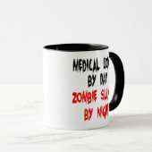 Zombie Slayer Medical Coder Tasse (VorderseiteRechts)