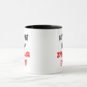 Zombie Slayer Nutritionist Tasse (Zentrum)