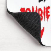 Zombie Slayer Payroll Clerk Mousepad (Ecke)